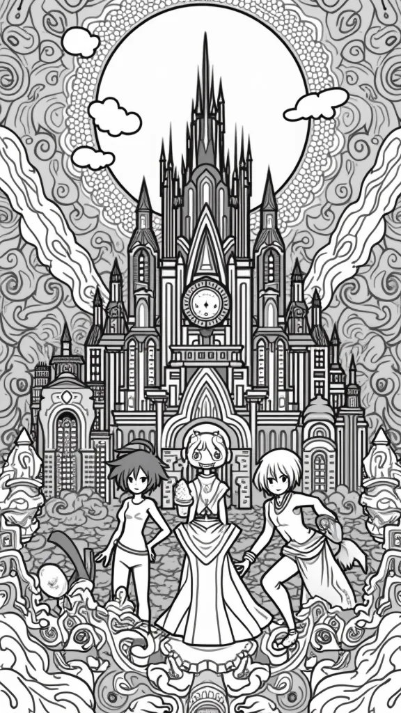 soul eater coloring pages